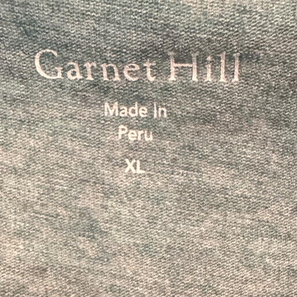 Garnet Hill Parsely Green Surplice Top. NWOT XL - Picture 3 of 4